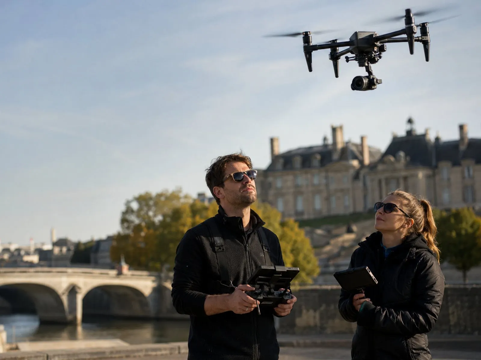 Télépilote DRONECORP en captation audiovisuelle