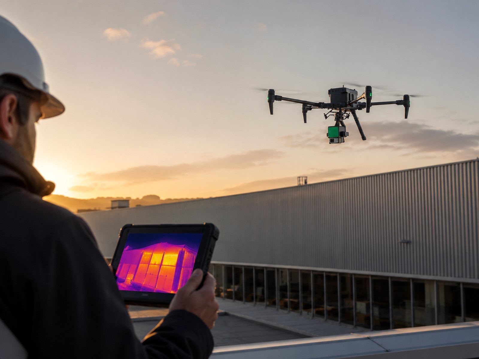 Télépilote DRONECORP en thermographie
