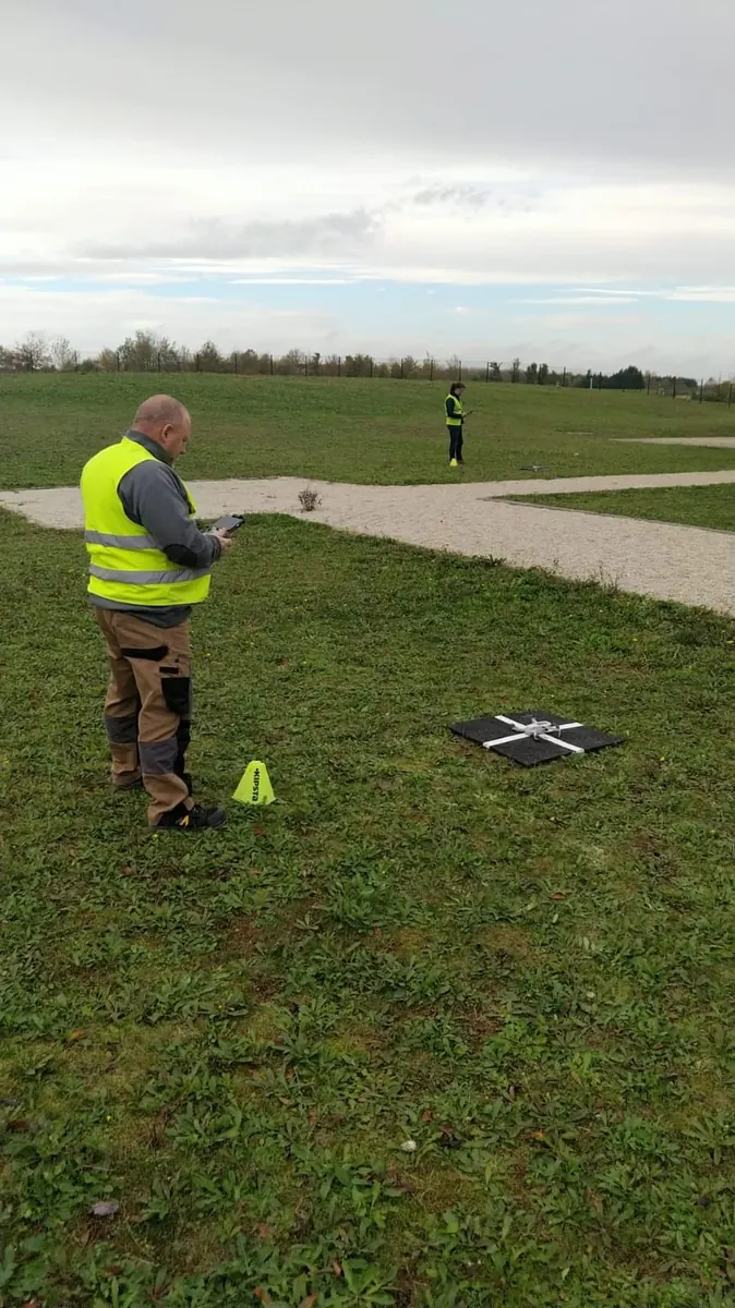 Centre de formation drone en extérieur pour Centre formation drone Île-de-France — Marcq TELEPILOTE.