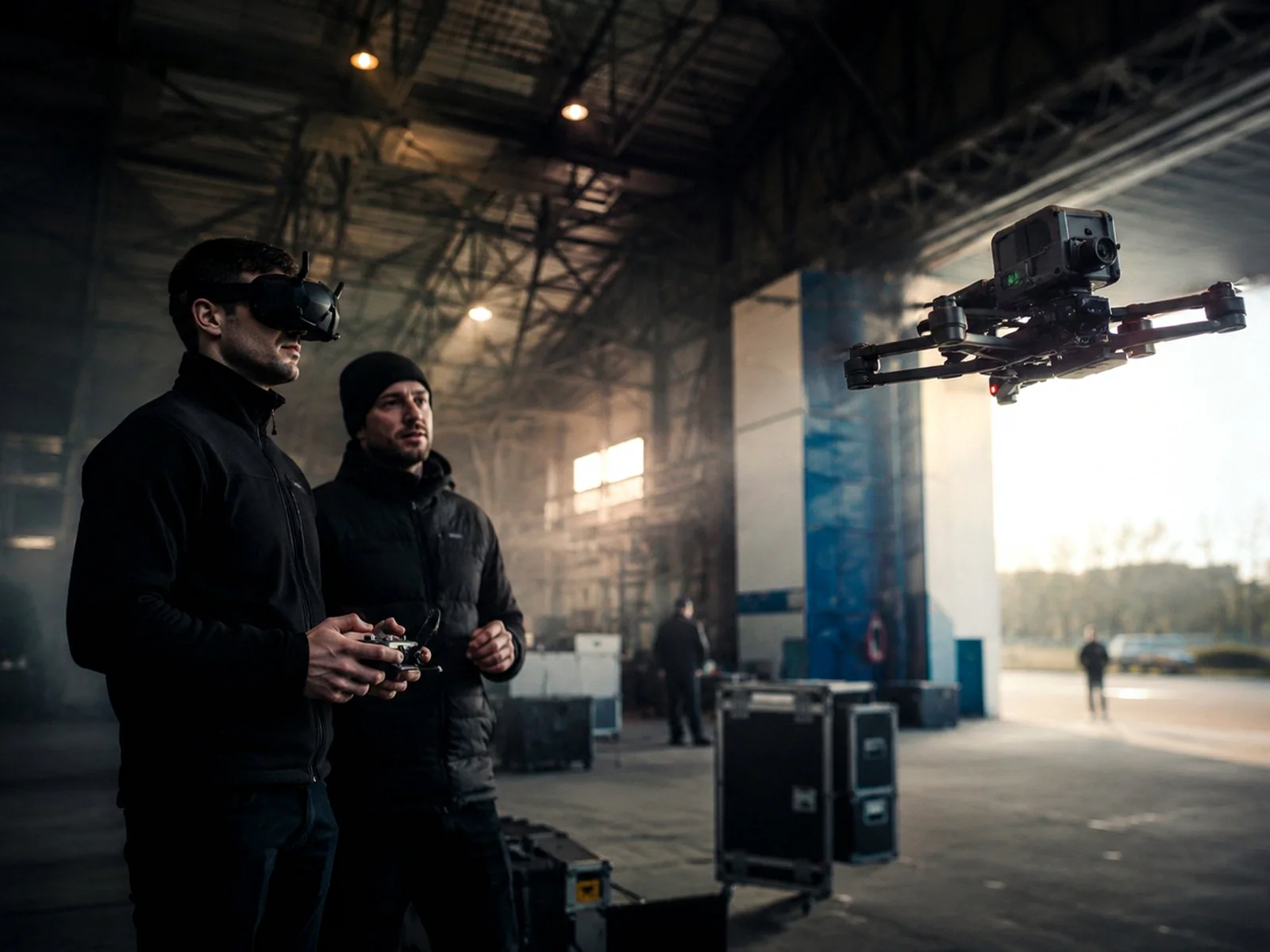 Pilotage FPV cinématique par drone en indoor