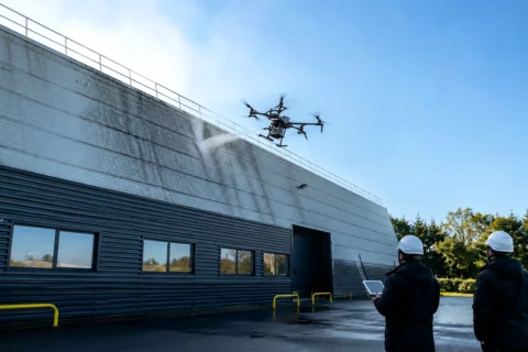 Nettoyage de façades et de panneaux solaires par drone : un marché qui décolle