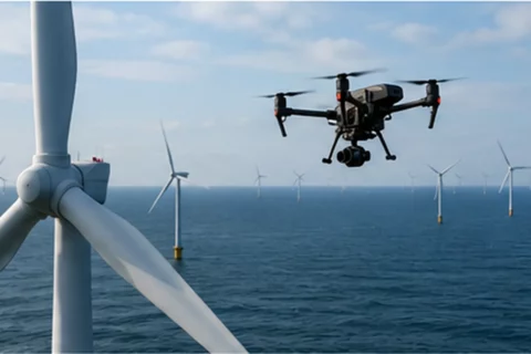 Inspection d&rsquo;éoliennes et de panneaux solaires par drone : se spécialiser
