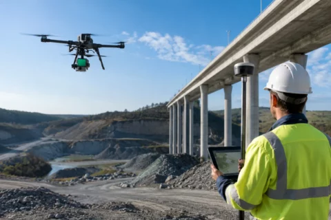 Drone en mine et carrière : maîtriser les relevés volumétriques