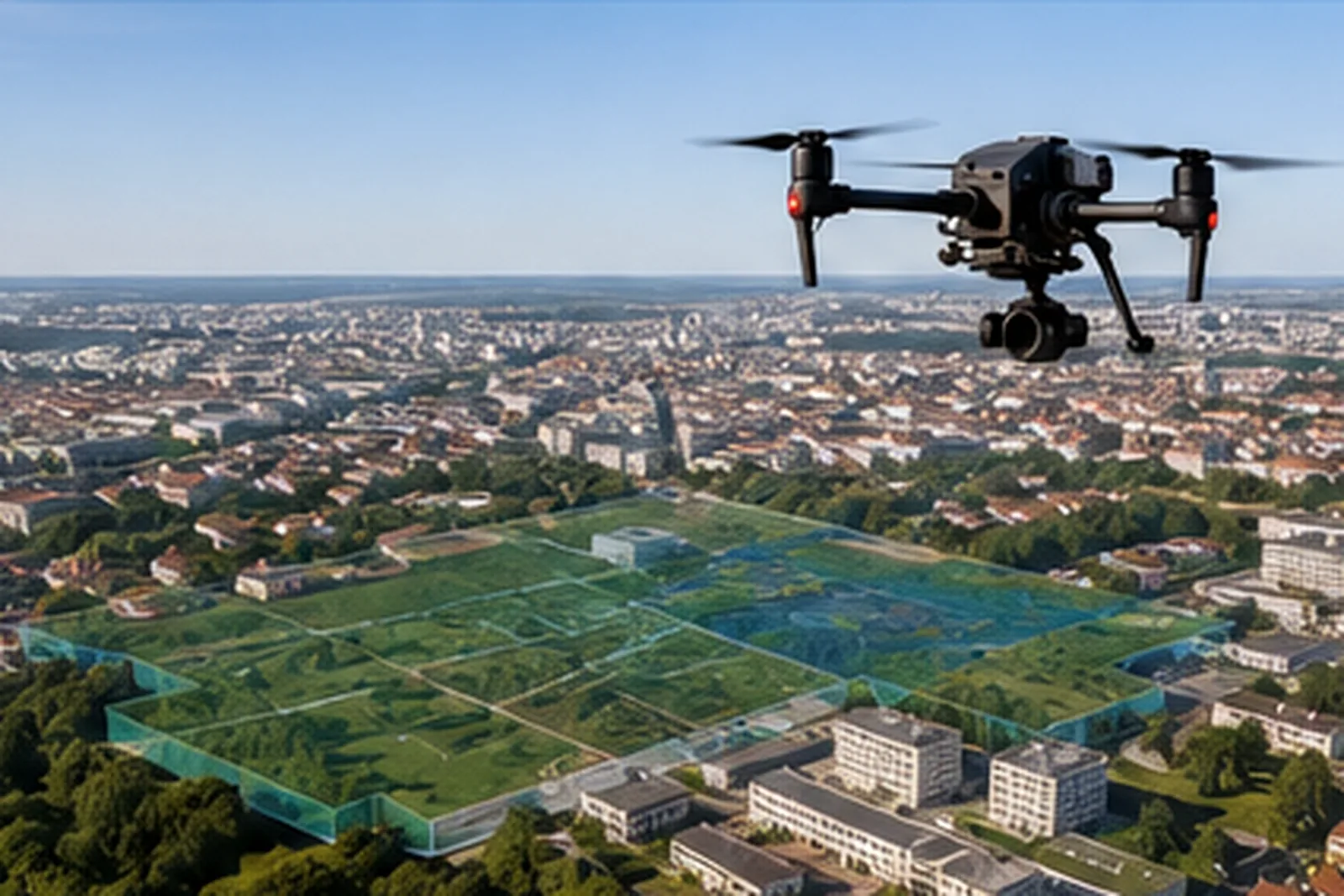 Modélisation 3D et jumeau numérique par drone
