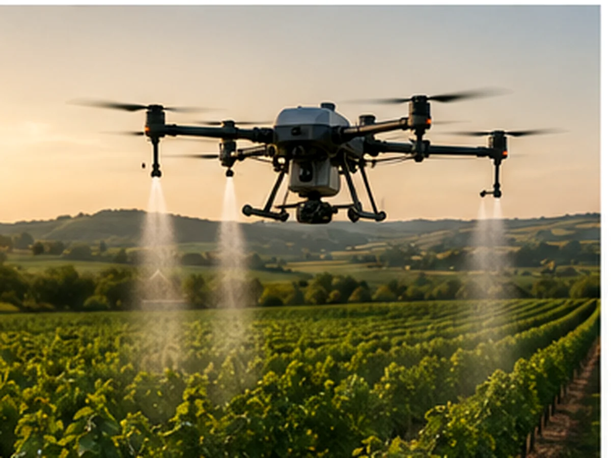 Agriculture de précision au drone AEOTIC AGRI X4